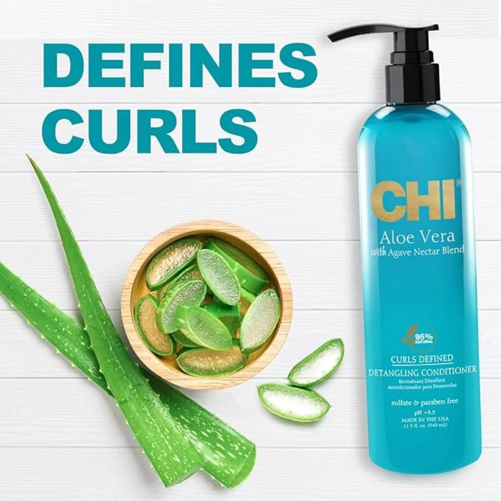 Aloe Vera Curl Styling Set - 2x177+147ml - Image 3