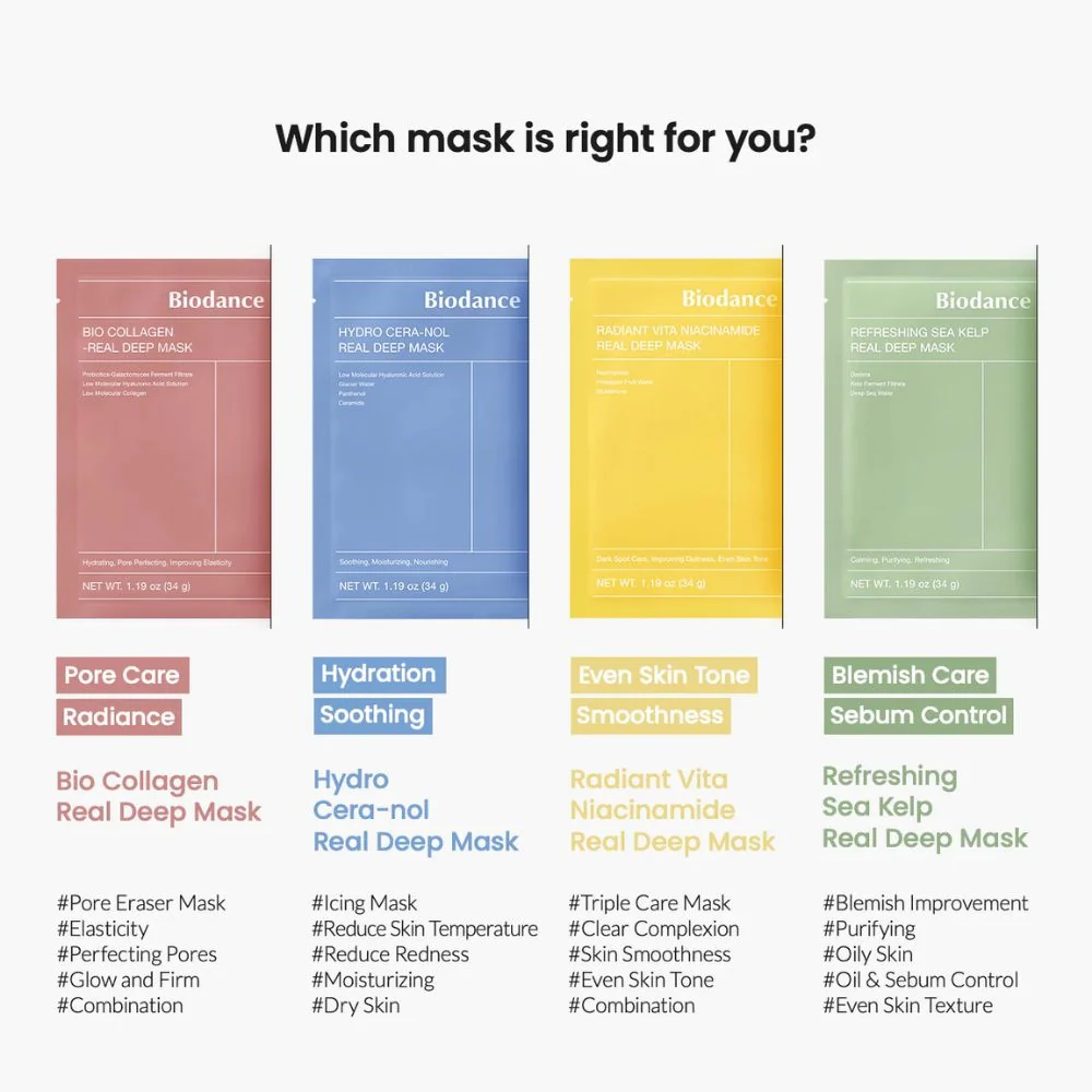 Bio-Collagen Real Deep Mask - 4pcs - Image 5