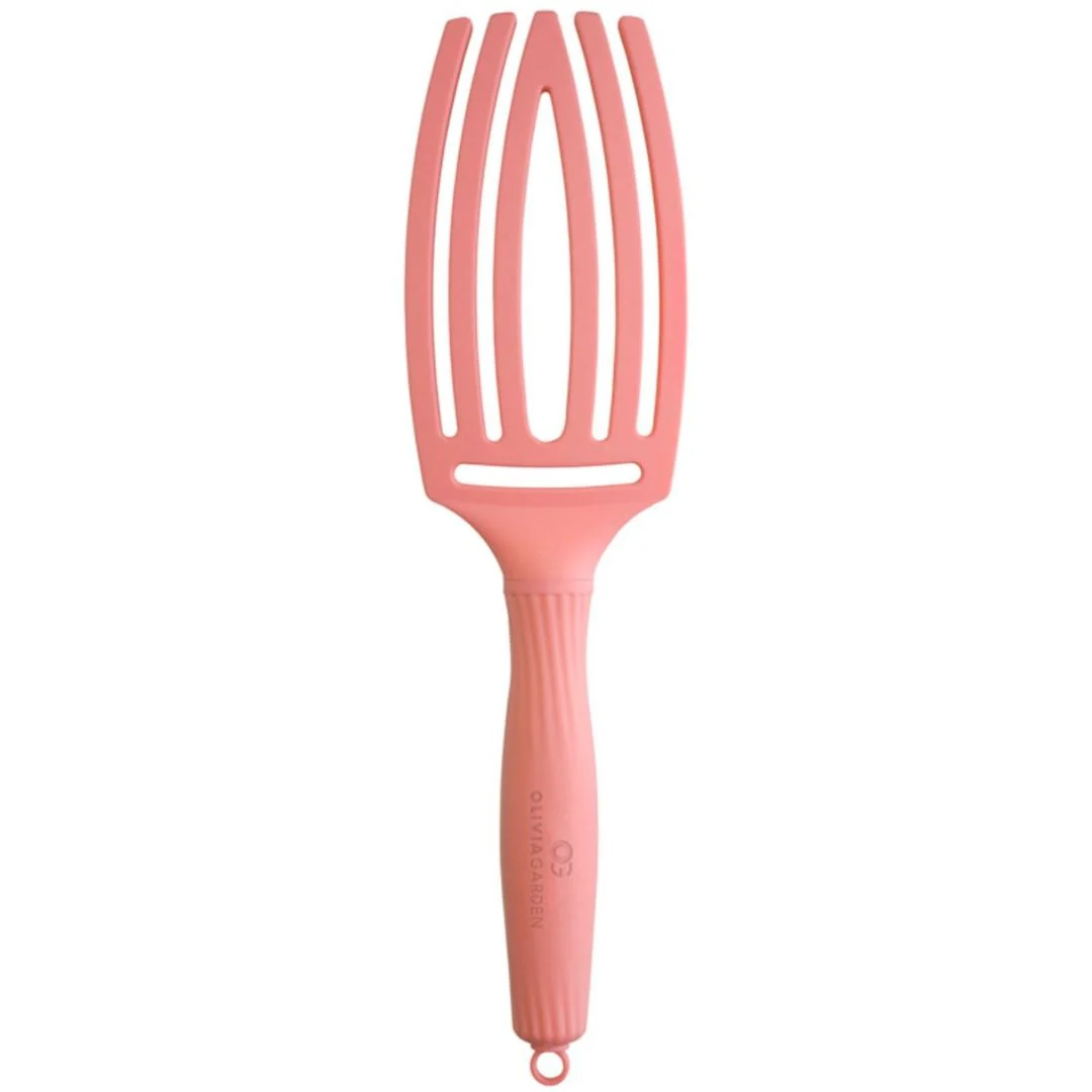 Finger Brush Love Edition Care Iconic Boar&Nylon Radiant Peach - Medium - Image 4