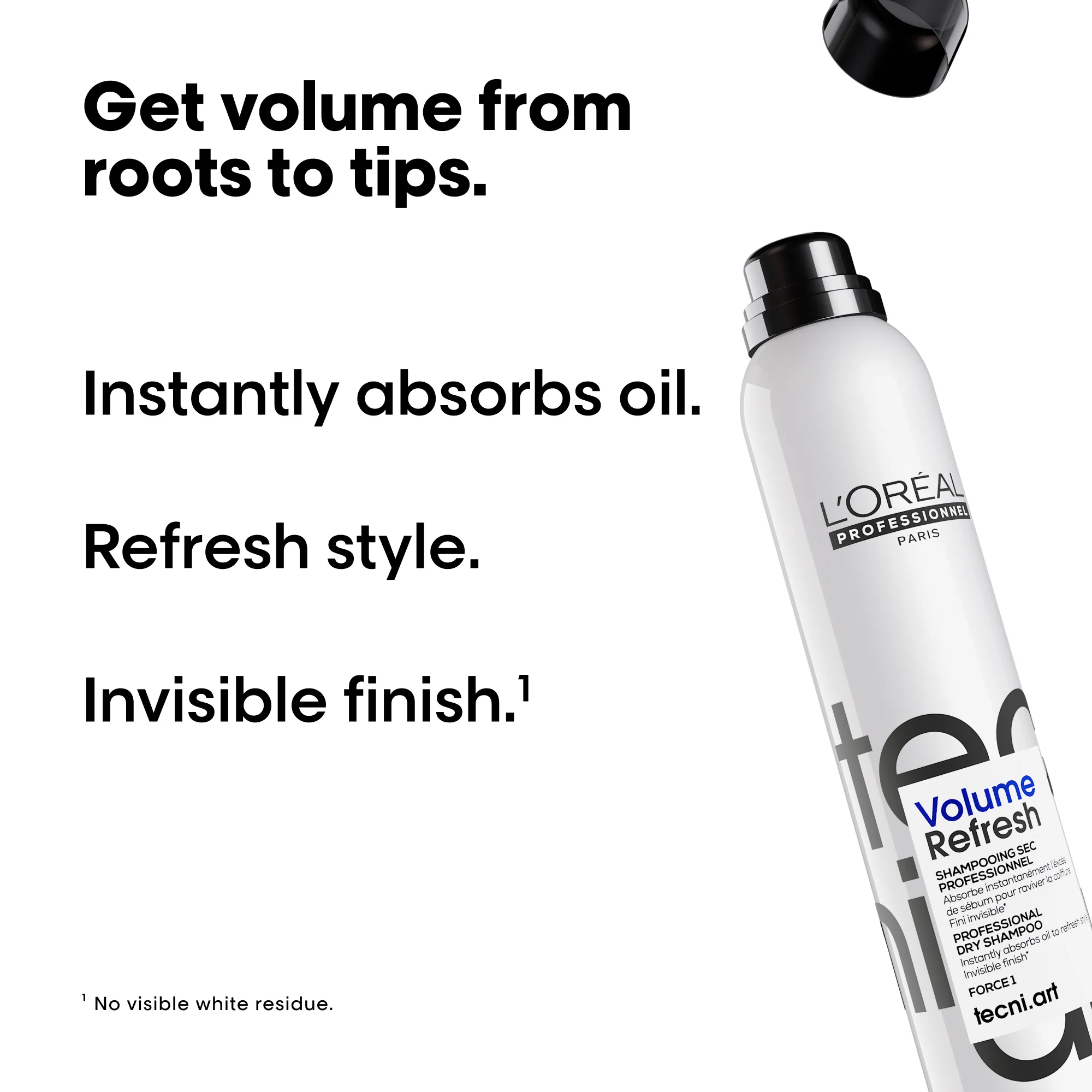 TecniArt Volume Dry Refresh Droogshampoo - 200ml - Image 3