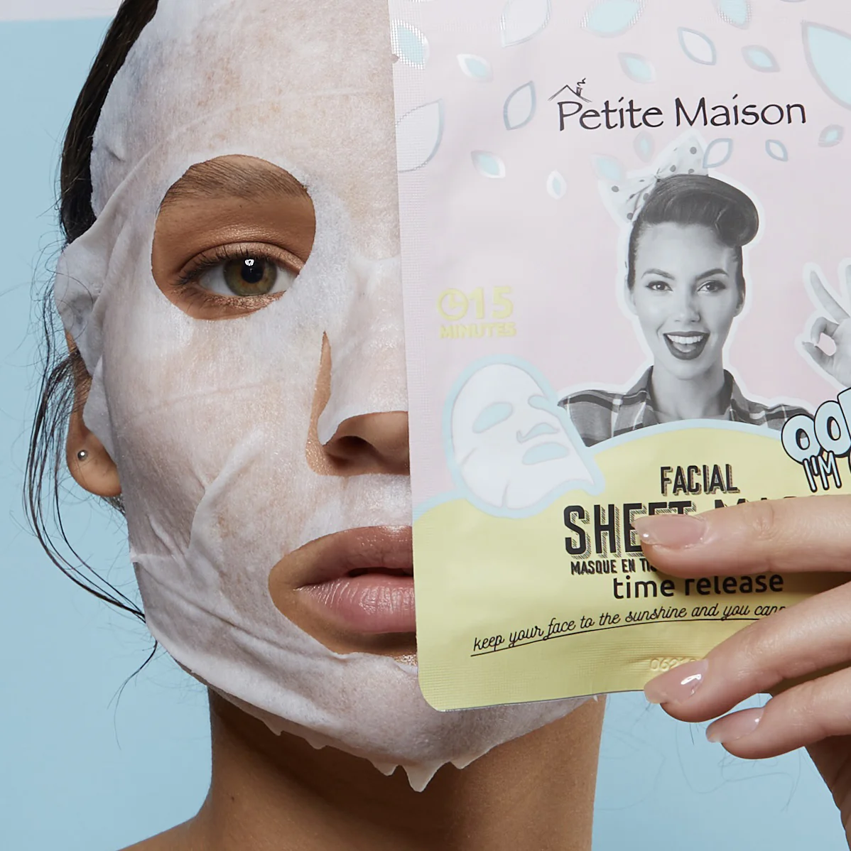Time Release Facial Sheet Mask - 3x25ml - Image 3